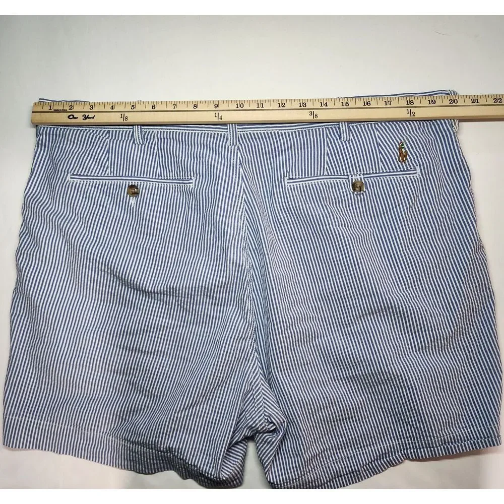 POLO‎ RALPH LAUREN SEERSUCKER SHORTS SIZE 40